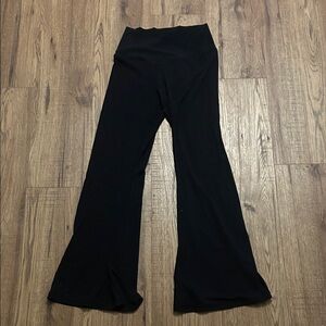 Aerie Black Flared Leggings